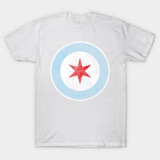 City of Chicago Flag Star T-Shirt